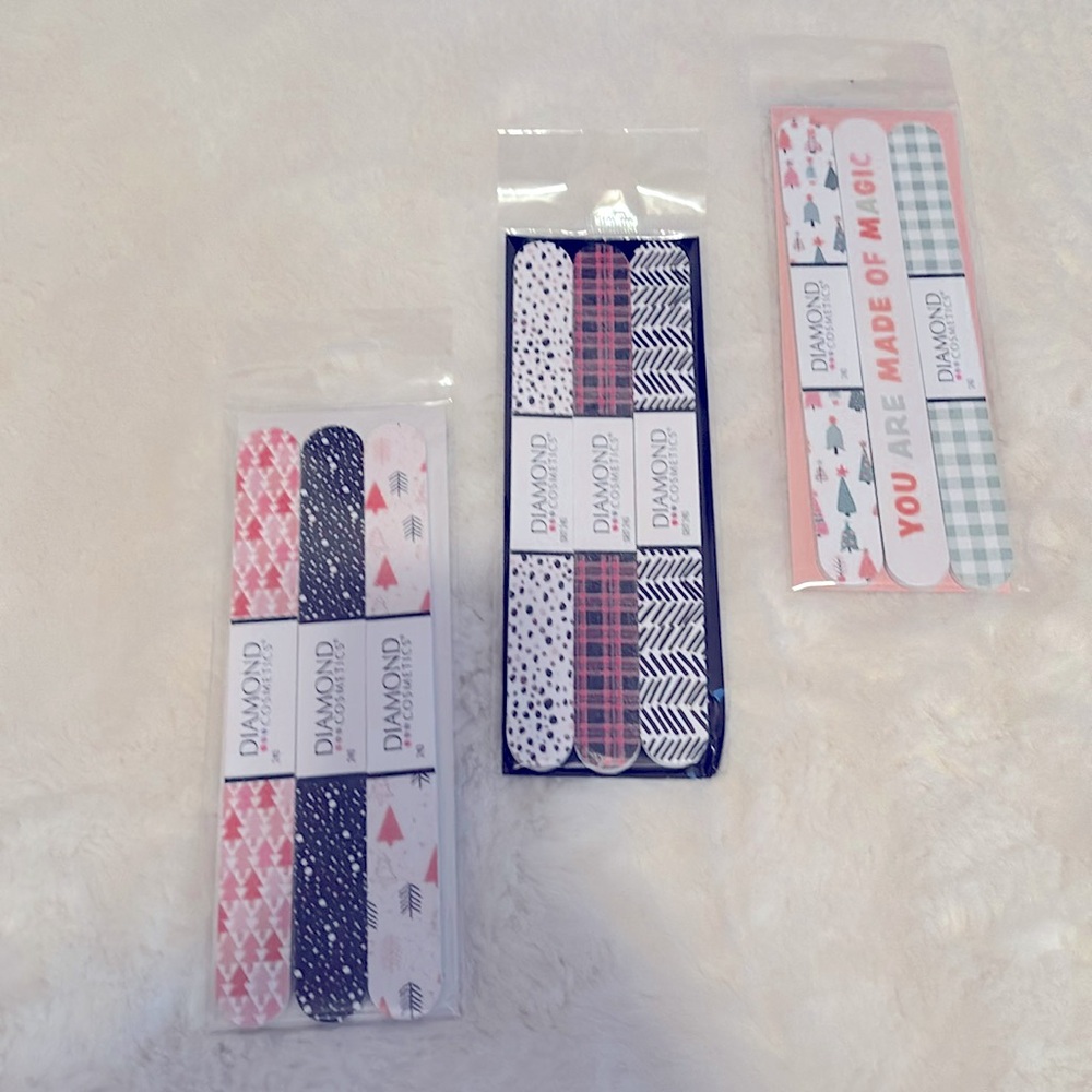 Diamond cosmetics seasonal nail files